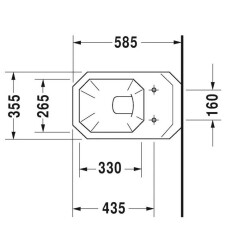 Duravit Asma Klozet 1930 Seri 1823900075 - 2