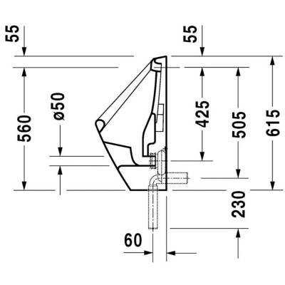 Duravit Duraplus Pisuvar 0830360000 - 2