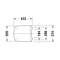 Duravit DuraStyle Klozet Kapağı 0063710095 - 2