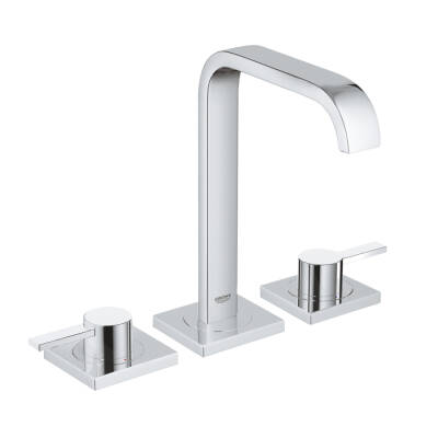 Grohe Allure 3 Delikli Lavabo Bataryası 12M-Boyut - 20188000 - 1