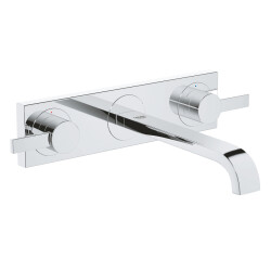 Grohe Allure 3 Delikli Lavabo Bataryası 12M-Boyut - 20193000 - 1