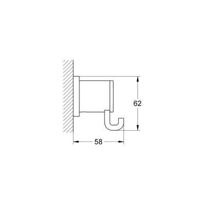 Grohe Allure HavluBornoz Askılığı - 40284000 - 2