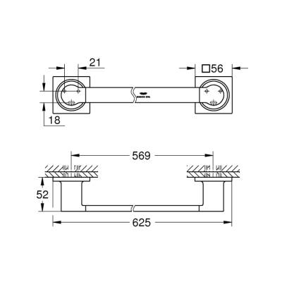 Grohe Allure Havluluk - 40341001 - 2