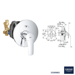 Grohe Ankastre Banyo Duş Seti 12 - 4