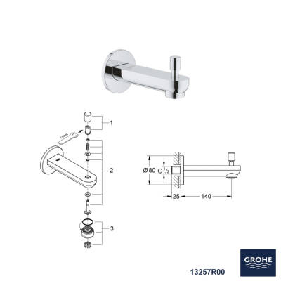 Grohe Ankastre Banyo Duş Seti 2 - 4