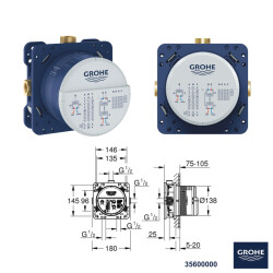 Grohe Ankastre Banyo Duş Seti 6 - 3