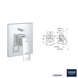 Grohe Ankastre Banyo Duş Seti + Hüppe Galata X Duş Kanalı -25 - 2