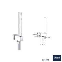 Grohe Ankastre Banyo Duş Seti + Hüppe Galata X Duş Kanalı -25 - 5