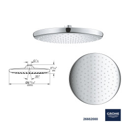 Grohe Ankastre Banyo Duş Seti + Hüppe Galata X Duş Kanalı -26 - 3