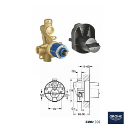 Grohe Ankastre Banyo Duş Seti + Hüppe Galata X Duş Kanalı -26 - 8