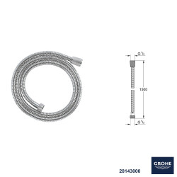 Grohe Ankastre Banyo Duş Seti + Hüppe Galata X Duş Kanalı -26 - 9