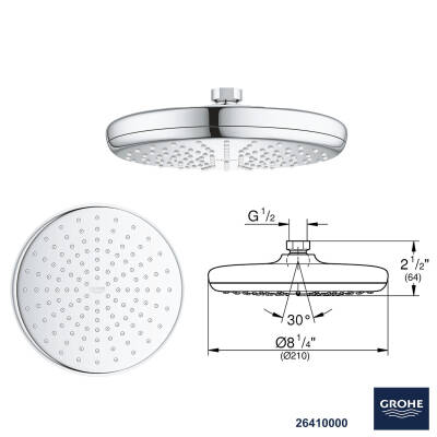 Grohe Ankastre Banyo Duş Seti + Hüppe Galata X Duş Kanalı -27 - 2