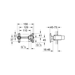 Grohe Ankastre İç Gövde - 32635000 - 2