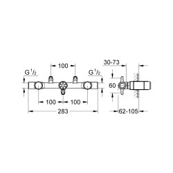 Grohe Ankastre İç Gövde - 32706000 - 2