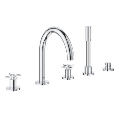 Grohe Atrio 5 Delikli Küvet Bataryası - 19923003 - 1