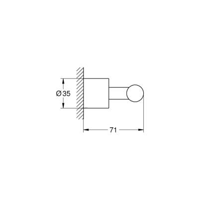 Grohe Atrio HavluBornoz Askılığı - 40312003 - 2