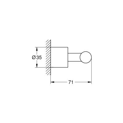 Grohe Atrio HavluBornoz Askılığı - 40312EN3 - 2