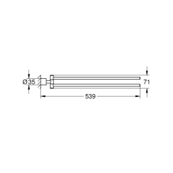 Grohe Atrio Havluluk - 40308Gl3 - 2