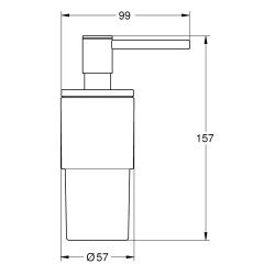 Grohe Atrio Sıvı Sabunluk - 40306EN3 - 2