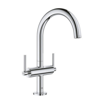 Grohe Atrio Tek Delikli Lavabo Bataryası 12L-Boyut - 21022003 - 1