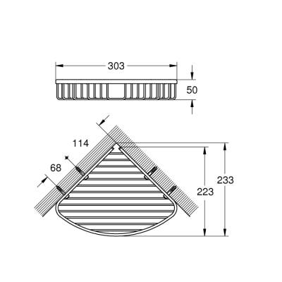 Grohe Baucosmopolitan Sabunluk - 40663001 - 2