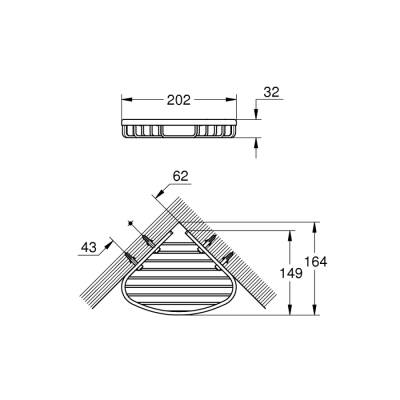 Grohe Baucosmopolitan Sabunluk - 40664001 - 2