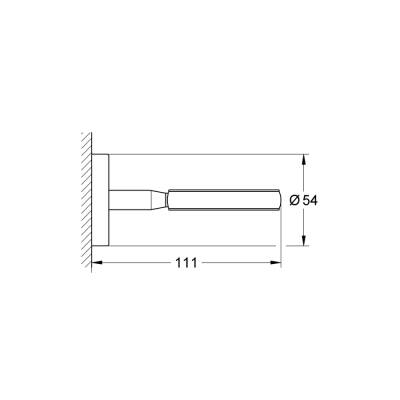 Grohe Baucosmopolitan Sabunluk Tutacağı - 40585001 - 2