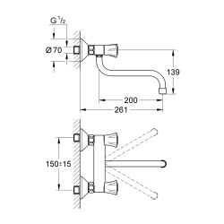 Grohe Costa L Duvardan Eviye Bataryasi 12 - 31187001 - 2