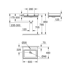 Grohe Cube Ceramic - 3947300H - 2