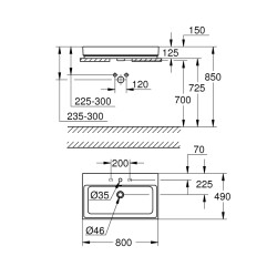 Grohe Cube Ceramic - 3947600H - 2