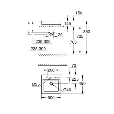 Grohe Cube Ceramic - 3947800H - 2