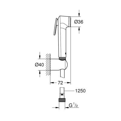 Grohe Duş Seti - 27513AL1 - 2