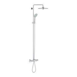 Grohe Duvara Monte Termostatik Banyo Bataryalı Duş Sistemi - 27475001 - 1