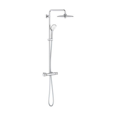 Grohe Duvara Monte Termostatik Bataryalı Duş Sistemi - 27615002 - 1