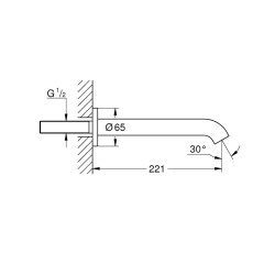 Grohe Essence Çıkış Ucu - 13449Da1 - 2