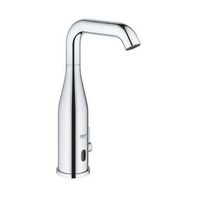 Grohe Essence E Fotoselli Lavabo Bataryası, 12, Çift Su GirişliAyarlanabilir Sıcaklık Sınırlayıcısı - 36444000 - 1