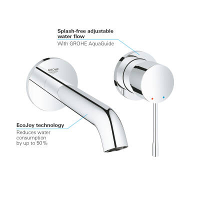 Grohe Essence İki Delikli Lavabo BataryasıM-Boyut - 19408001 - 3