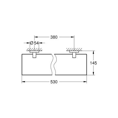 Grohe Essentials Cam Raf - 40799Dc1 - 2