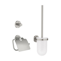 Grohe Essentials City 3Ü 1 Arada Tuvalet Aksesuar Seti - 40407Dc1 - 1