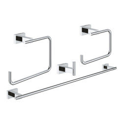 Grohe Essentials Cube 4Ü Bir Arada Banyo Aksesuar Seti - 40778001 - 1