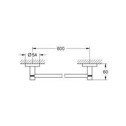 Grohe Essentials Havluluk - 40366A01 - 2