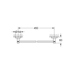 Grohe Essentials Havluluk - 40688Be1 - 2