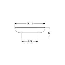 Grohe Essentials Sabunluk - 40368001 - 2