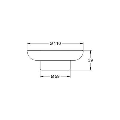 Grohe Essentials Sabunluk - 40368001 - 2