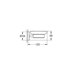 Grohe Essentials Sabunluk - 40444001 - 2