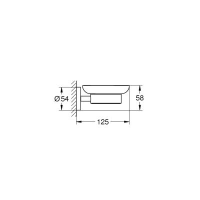 Grohe Essentials Sabunluk - 40444001 - 2