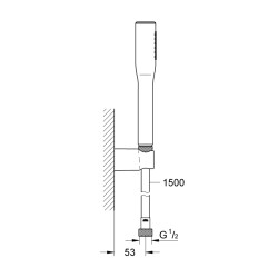 Grohe Euphoria Cosmopolitan Stick Duş Seti - 27369000 - 2