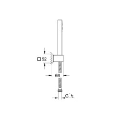 Grohe Euphoria Cube+ Stick Duş Seti - 27889000 - 2