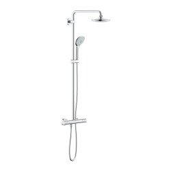 Grohe Euphoria Sistem 180 Duvara Monte Termostatik Bataryalı Duş Sistemi - 27296001 - 1