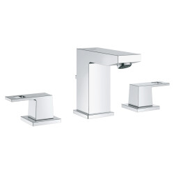 Grohe Eurocube 3 Delikli Lavabo Bataryası 12S-Boyut - 20351000 - 1